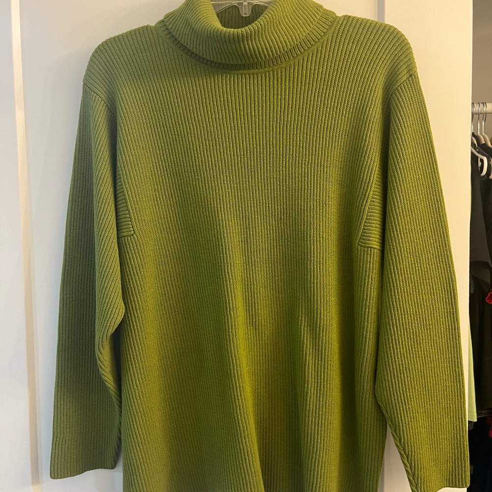 Eileen Fisher Green Sweater